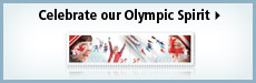 Celebrate our Olympic Spirit - Buy your stamps now.