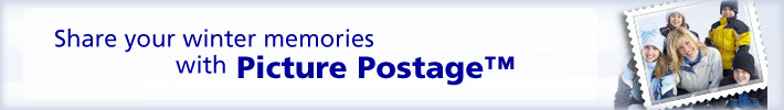 Share your winter memories with Picture Postage