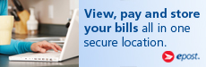 View, pay and store your bills all in one secure location.